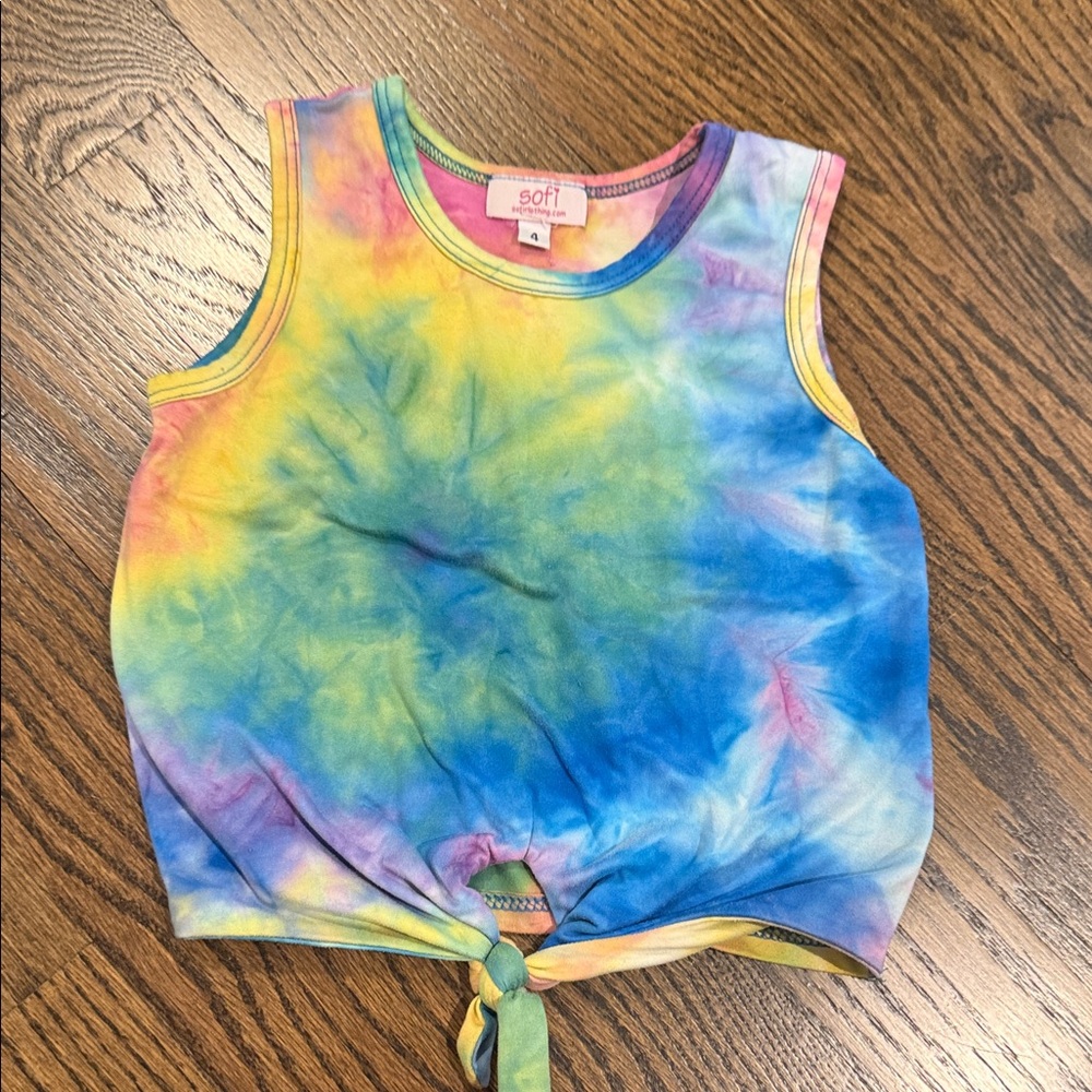 Kids Tie-Dye Tank Top